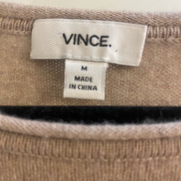 Vince long sleeve caramel sweater - Picture 2 of 3